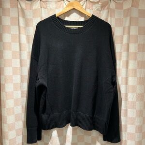 Everlane Boxy Sweater in Everyday Cotton